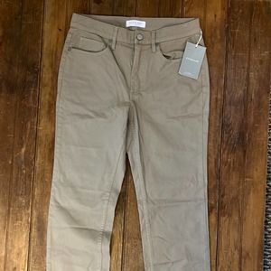EVERLANE khaki slim jean, size 29